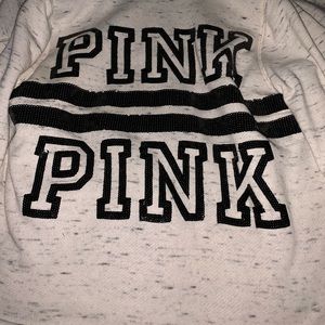 Vs pink faux fur coat